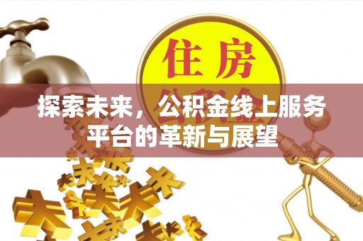 施甸探索未来，公积金线上服务平台的革新与展望