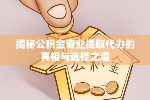 施甸揭秘公积金专业提取代办的真相与选择之道